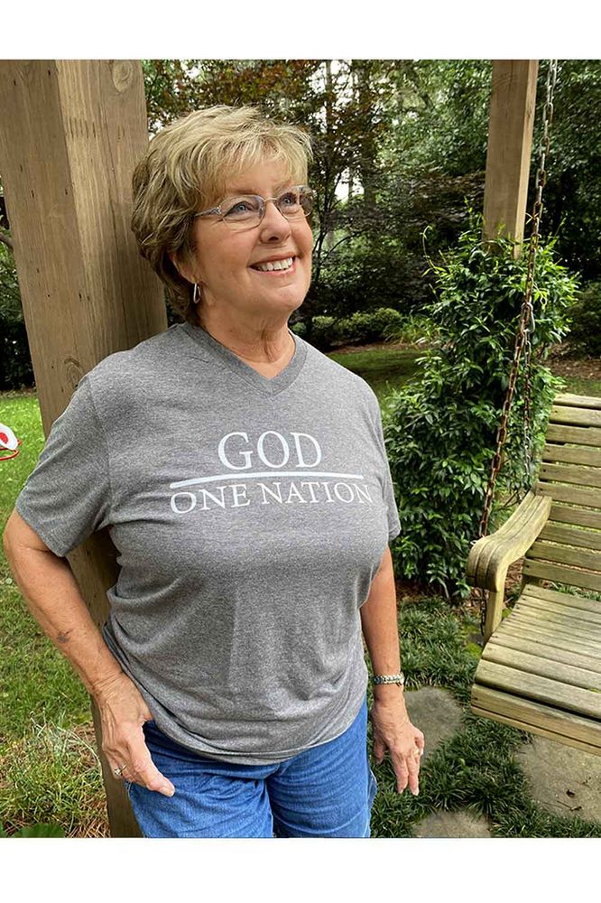 One Nation - Unisex V-Neck  One Nation - Unisex V-Neck